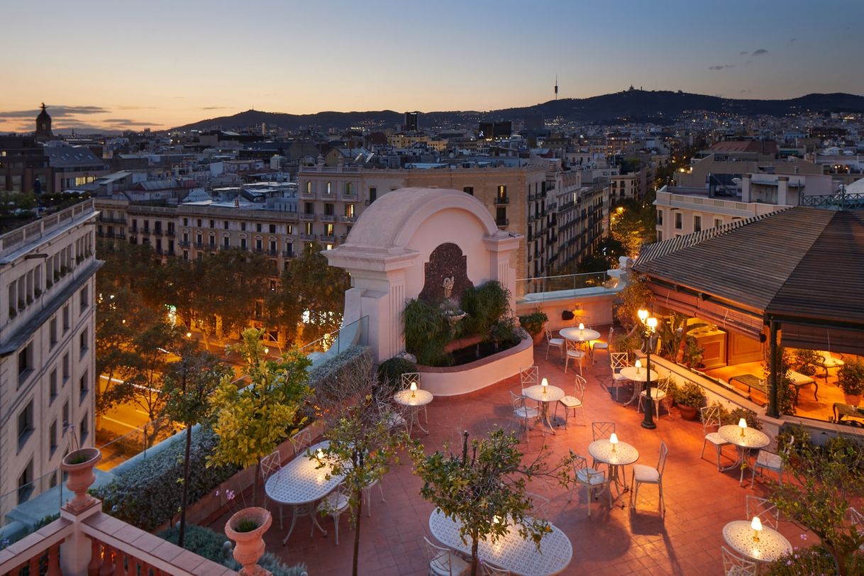 Restaurantes RoofTop Garden - El Palace Barcelona