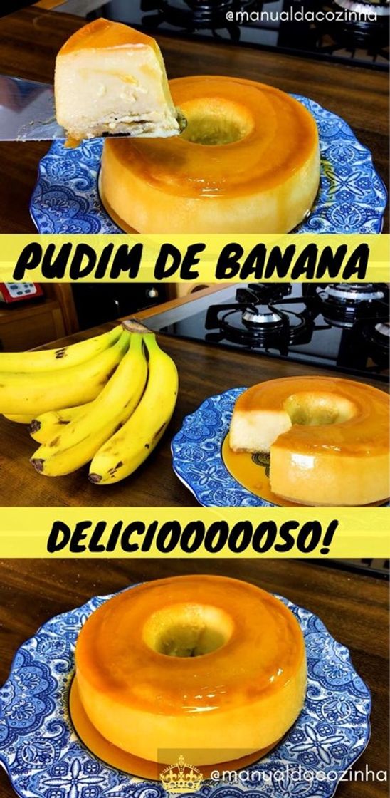 Moda Pudim de Banana 