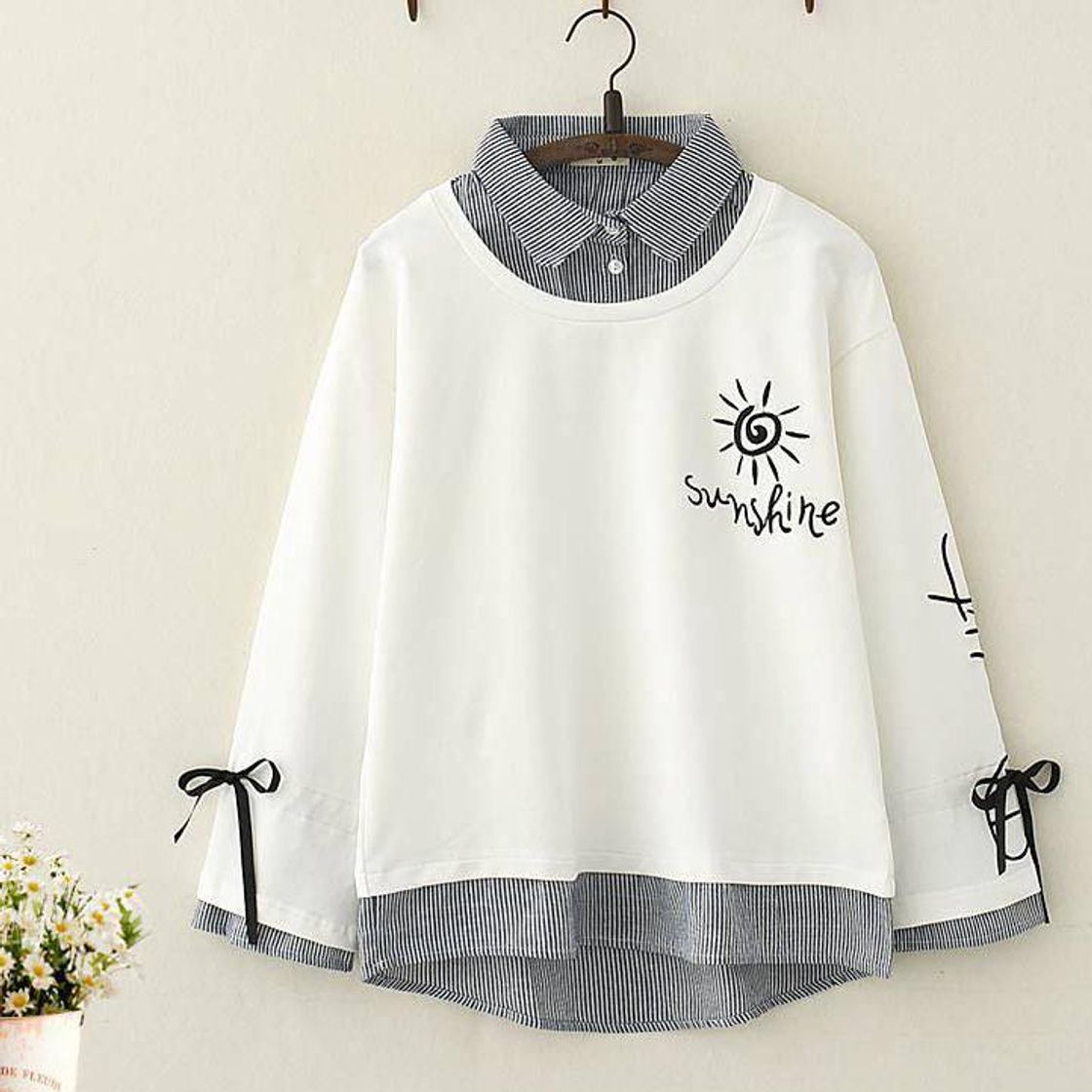 Moda Sunshine Embroidery Fake Two