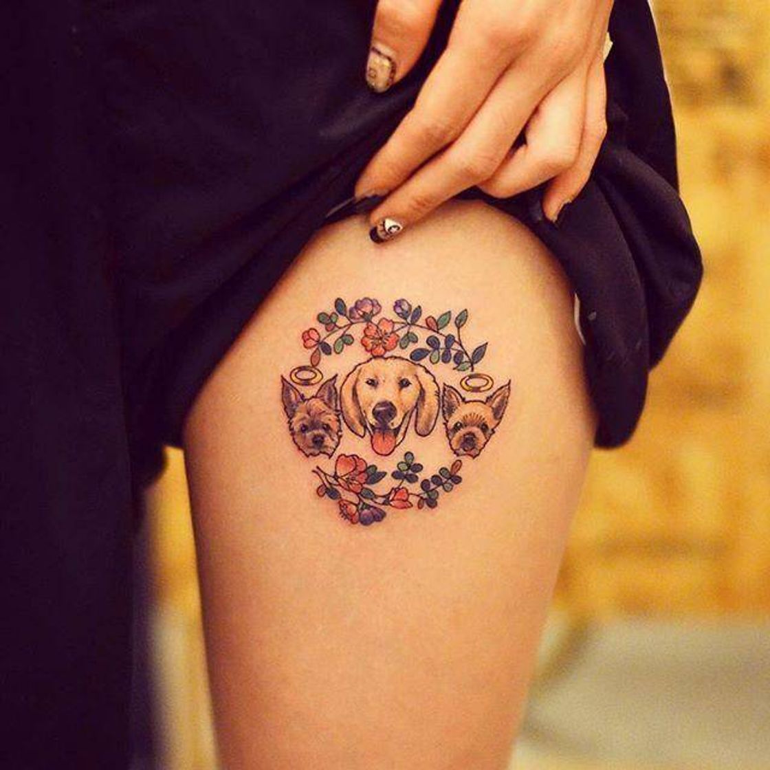 Moda Tatto dog