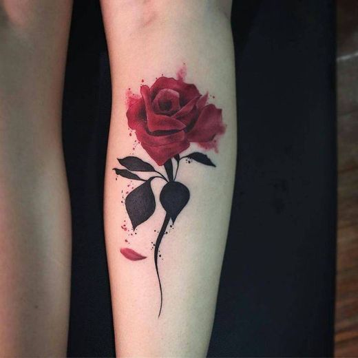 Red Rose Tatto
