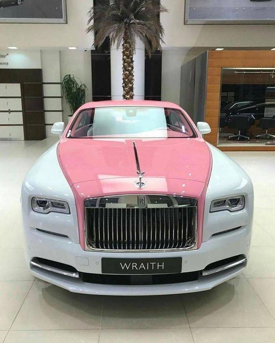 Fashion Rolls Royce Rosa e Branco🐇