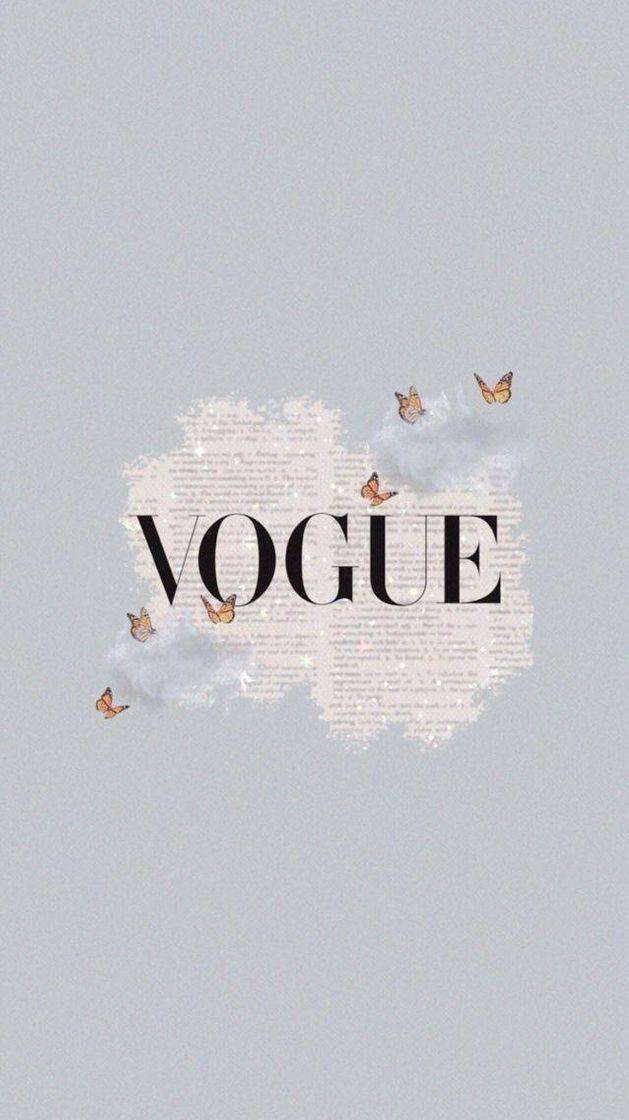 Moda Vogue and butterflies