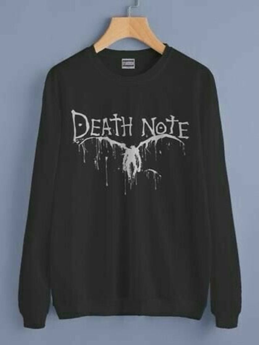 Moda Moletom death note 