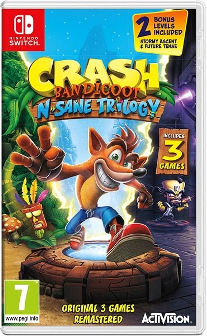 Videojuegos Crash Bandicoot: N. Sane Trilogy