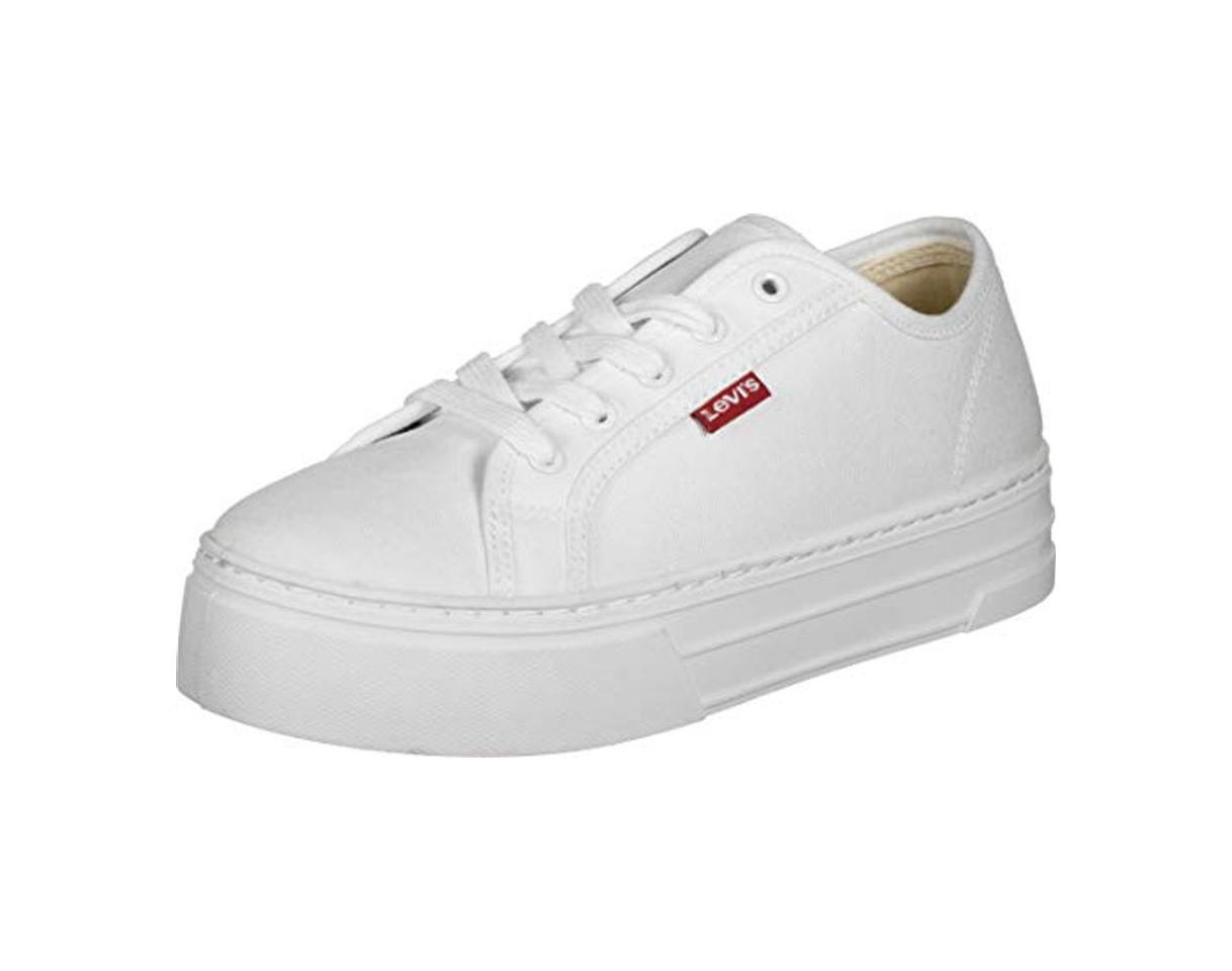 Moda Levi's Tijuana, Zapatillas Mujer, Blanco