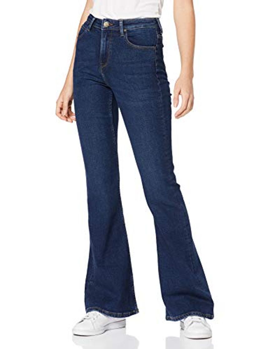 Fashion Lee Breese Pantalones para Mujer, Azul