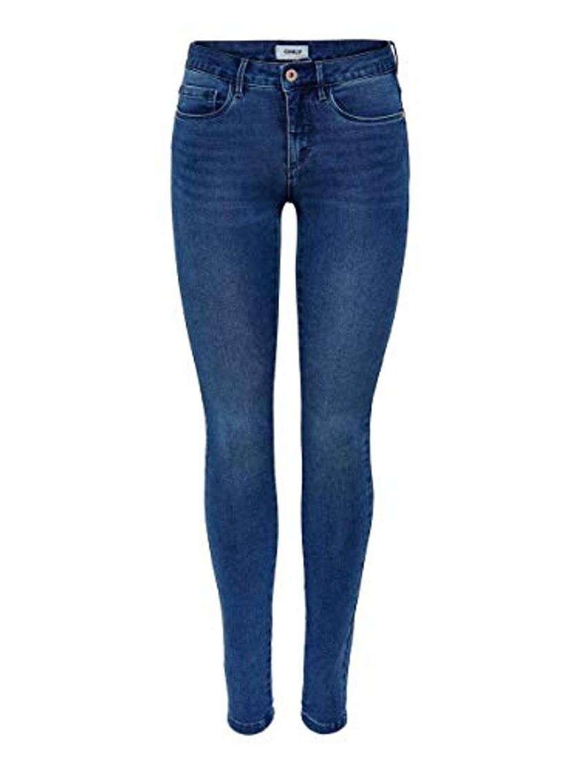 Fashion Only onlROYAL REG SKINNY JEANS PIM504 NOOS - Vaqueros Mujer, Azul