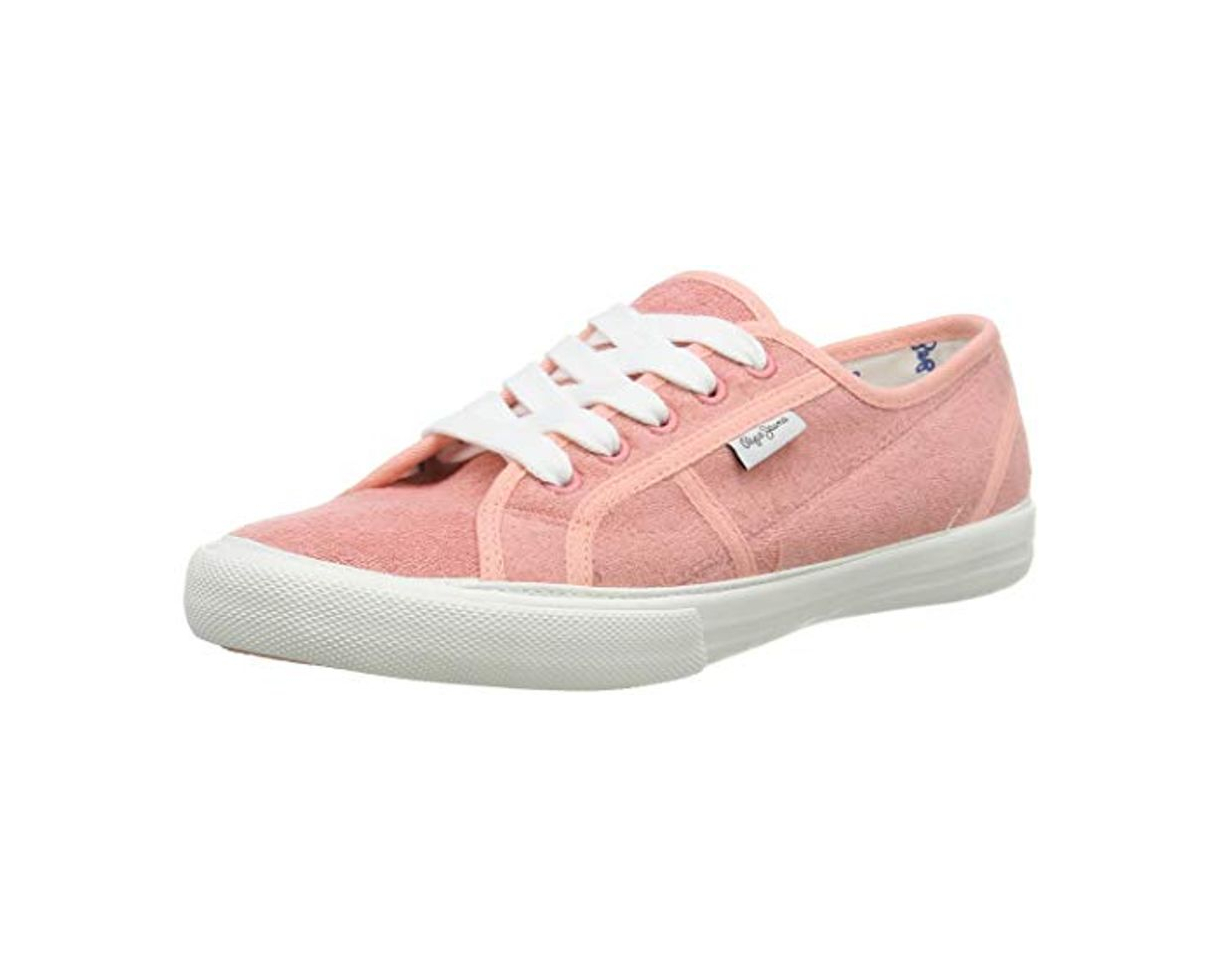 Fashion Pepe Jeans Baker Towel, Zapatillas para Niñas, Rosa