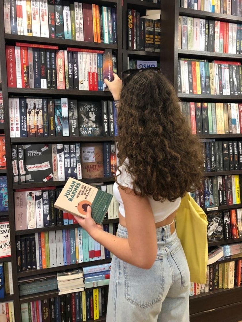 Social foto na livraria 