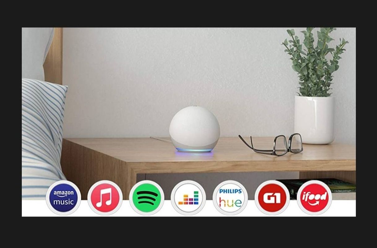 Fashion Novo Echo Dot (4ª Geração): Smart Speaker com Alexa - Cor Az