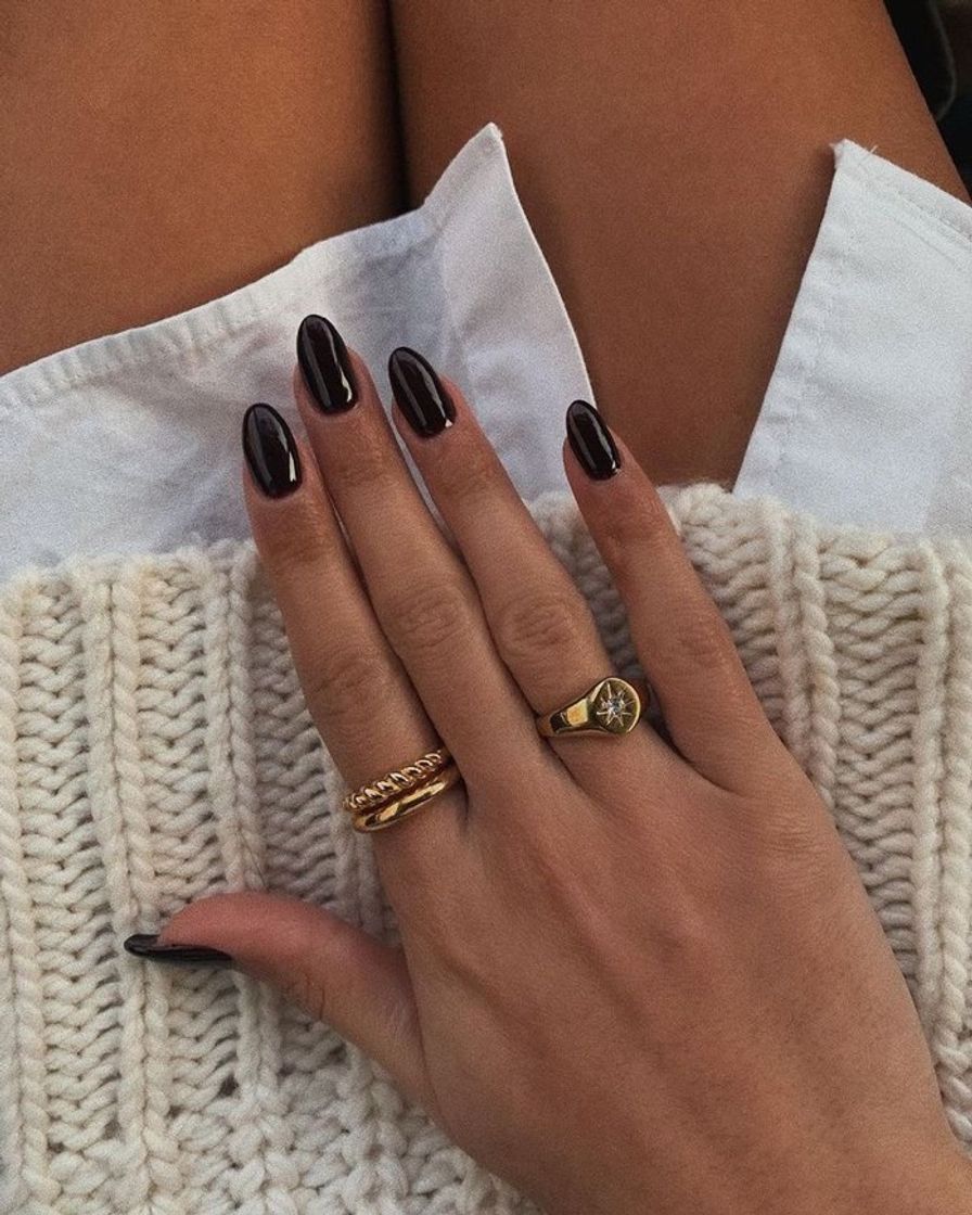 Fashion black nails