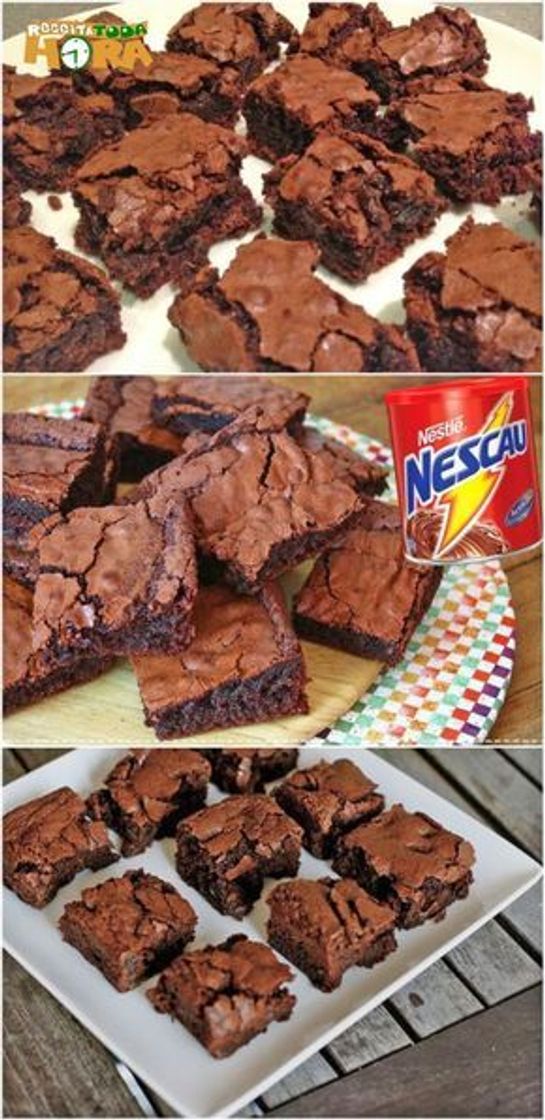 Moda Brownie de Nescau fácil - TudoGostoso