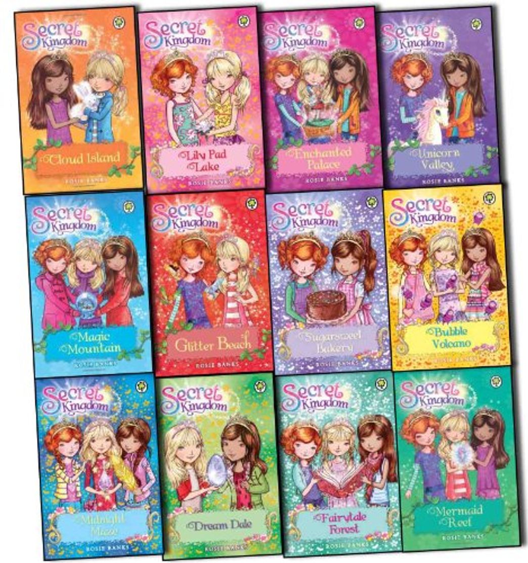 Book Secret Kingdom Series Collection 1 to 12 Books Set By Rosie Banks,