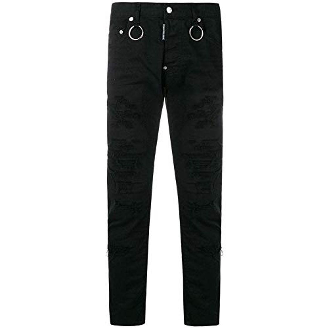 Dsquared2 Jeans Delgado Desgastados Negro Black 34 30
