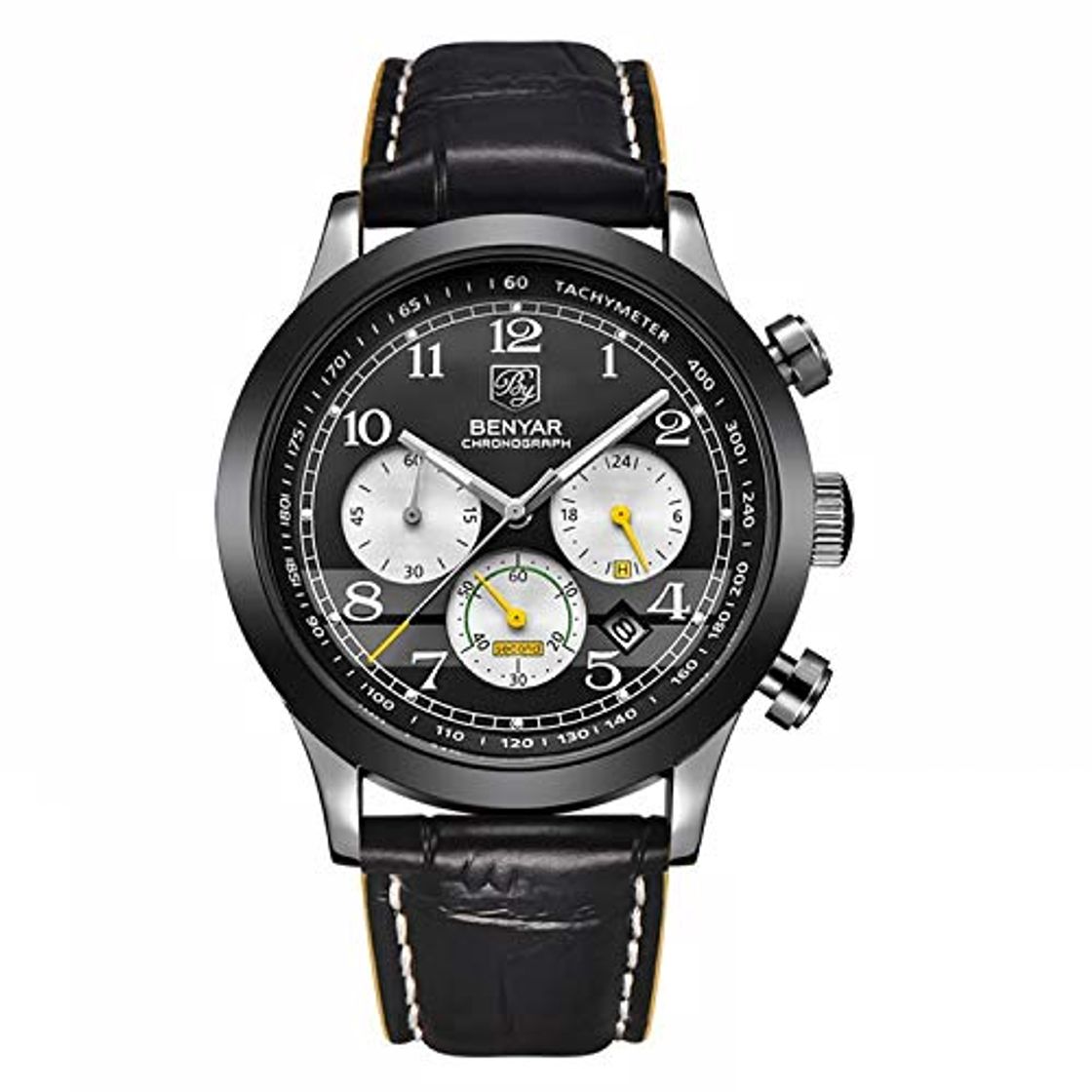 Producto BENYAR Reloj Hombre Moda Deporte Cuarzo Relojes para Hombre Marca Reloj Impermeable