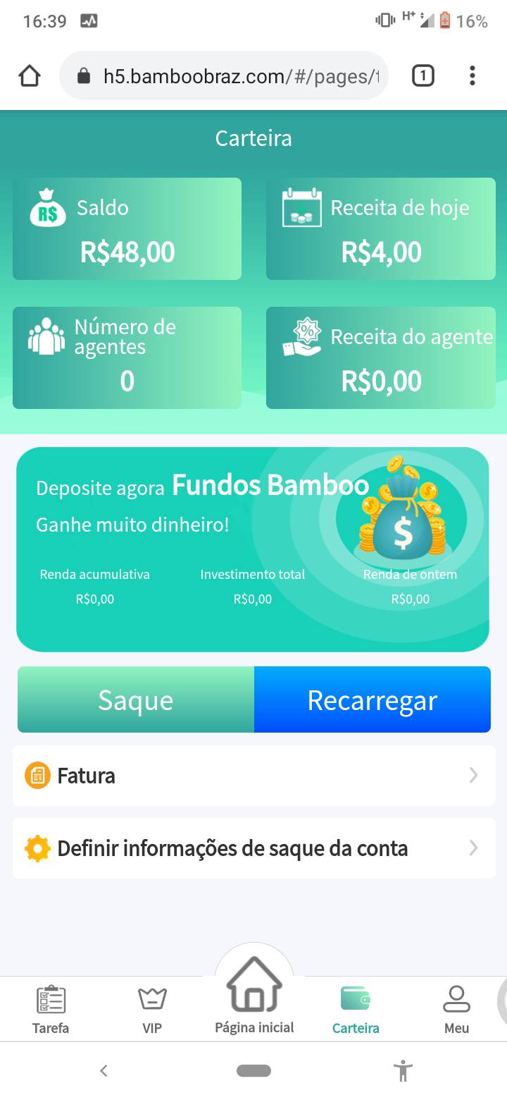 Apps Bamboo braz... Ganhe dinheiro fazendo tarefas