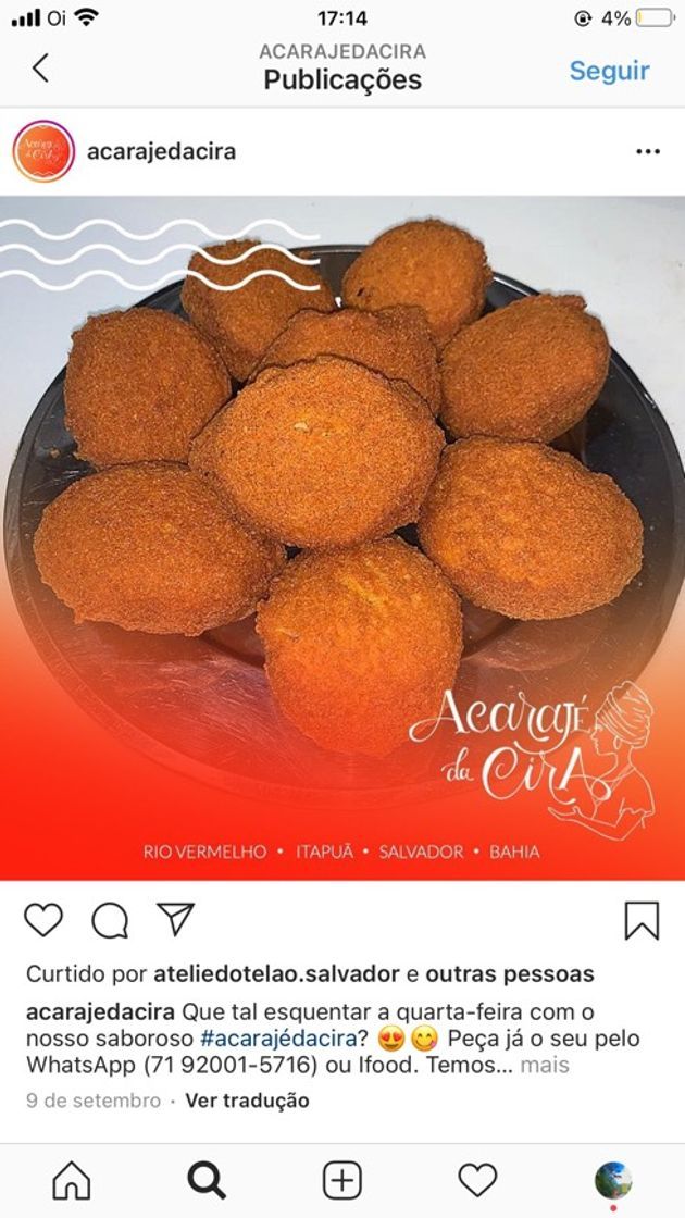 Restaurants Acarajé da Cira