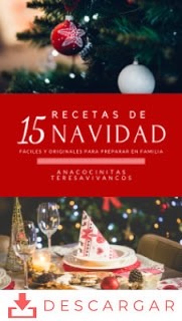 Moda Ebook | 15 Recetas de Navidad · AnaCocinitas - TeresaVivancos