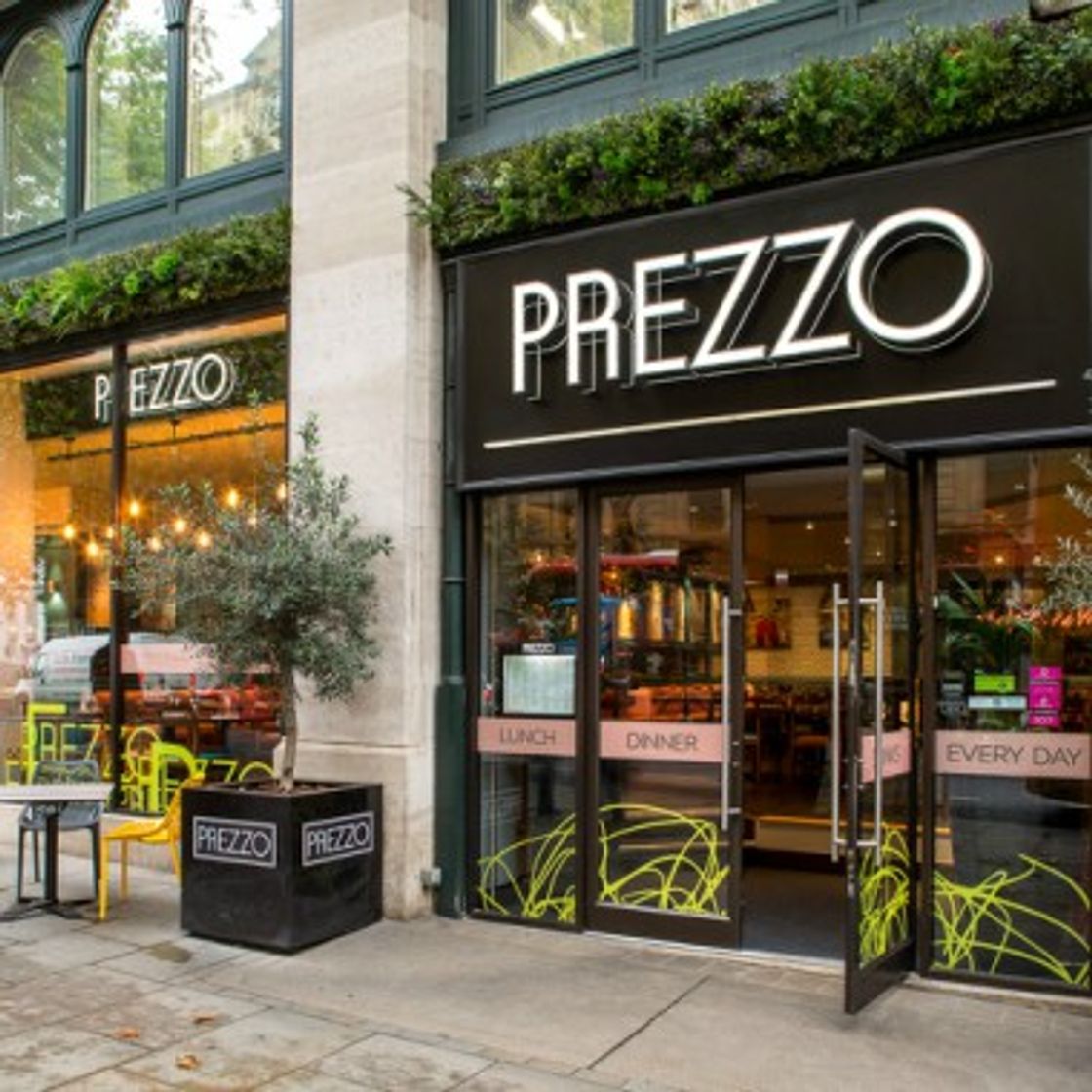 Restaurantes Prezzo Italian Restaurant Northumberland Avenue