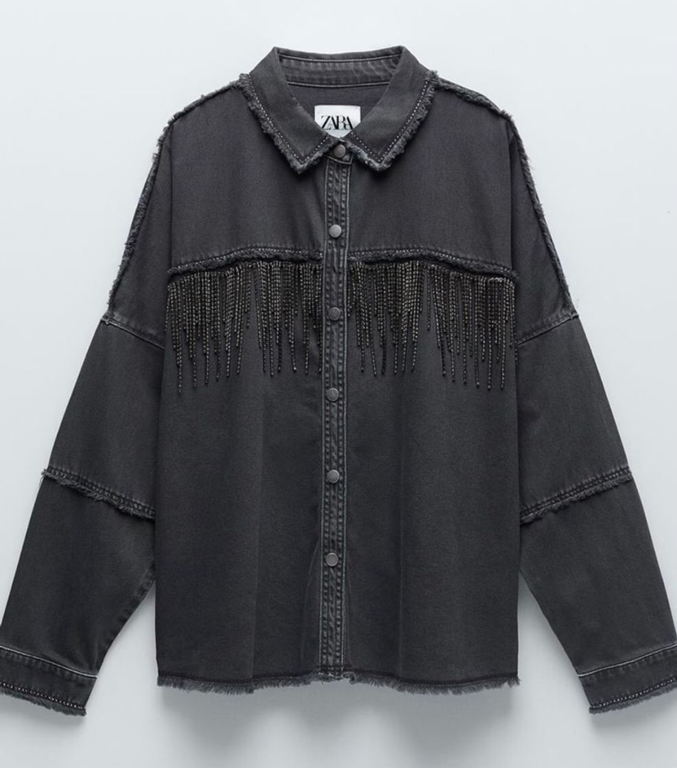 CAZADORA DENIM BRILLOS