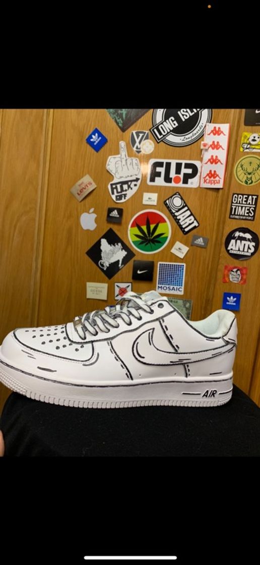 Social AIR FORCE PINTADAS POR MI