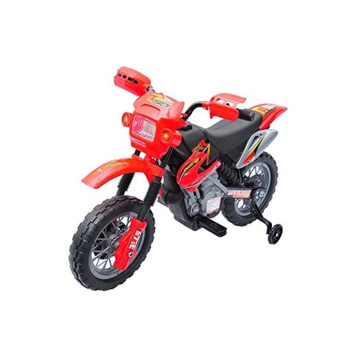 HOMCOM Moto Electrica Infantil Bateria 6V Recargable Niños 3