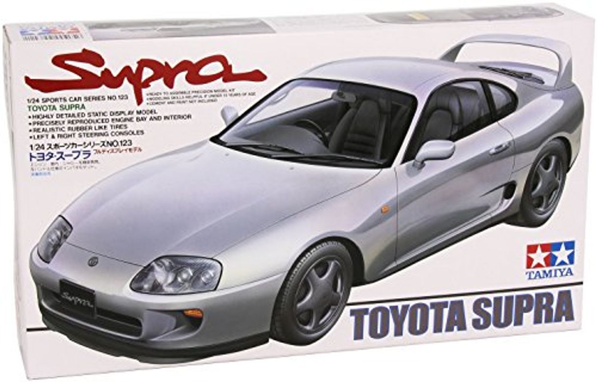 Productos Tamiya Sports Car Model No.123 Toyota Supra 24123 Escala 01