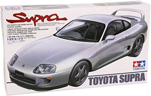 Tamiya Sports Car Model No.123 Toyota Supra 24123 Escala 01