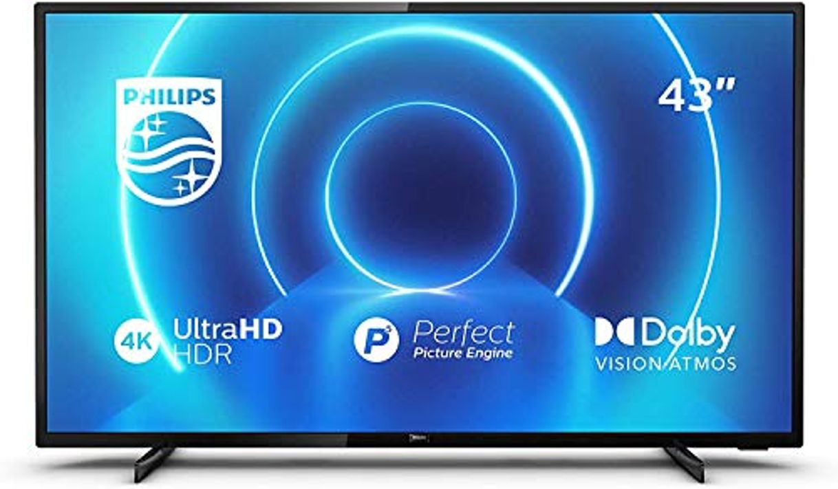 Electrónica Philips 43PUS7505 [2020/2021 Model], Smart TV 43" LED Ultra HD 4K, Wi-Fi,