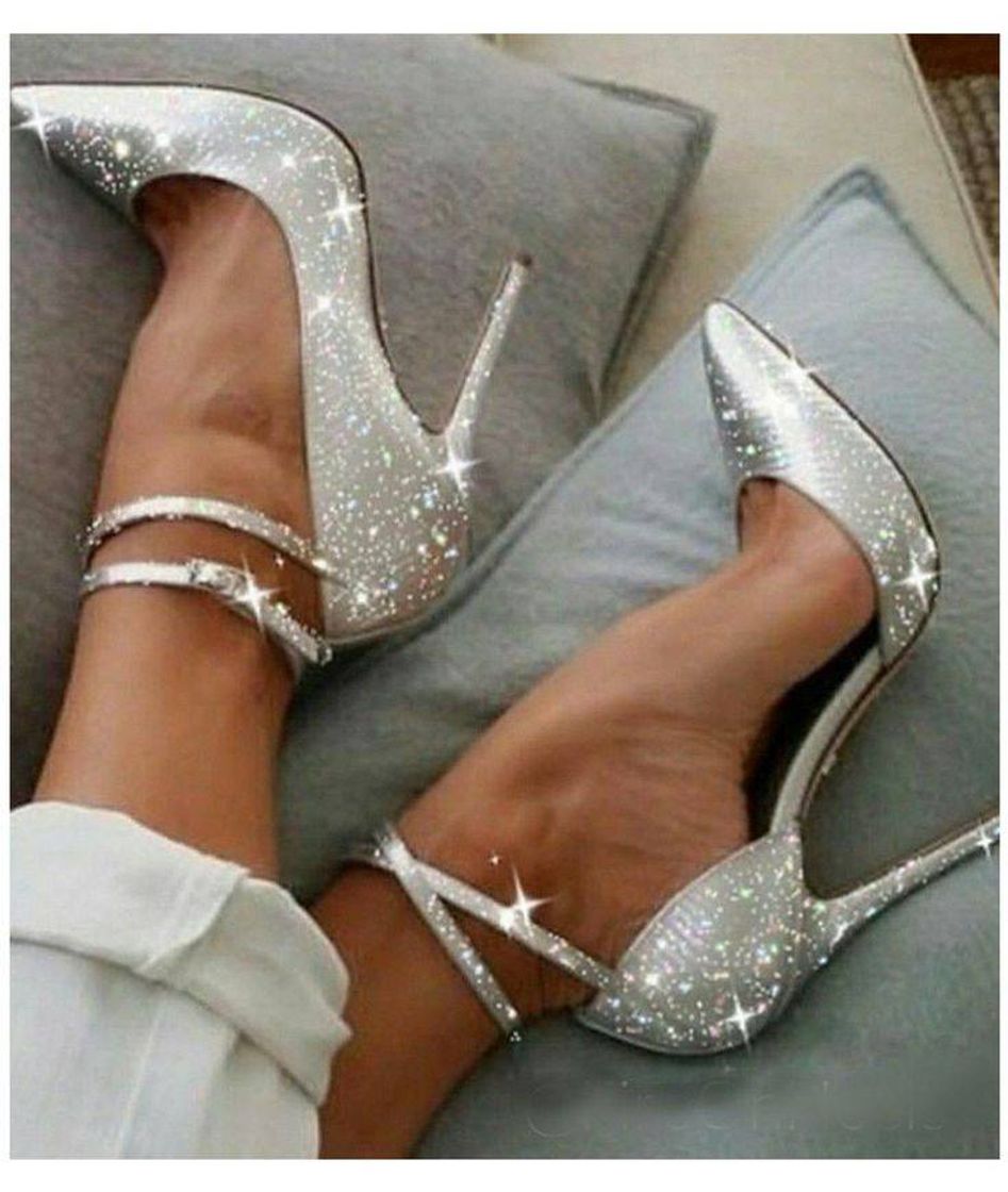 Moda Silver pumps heels