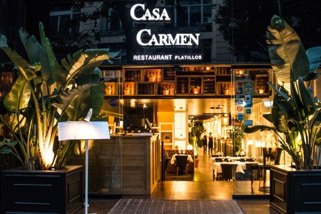 Restaurants Casa Carmen Passeig de Gracia