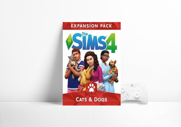 Videogame The Sims 4: Cats and Dogs PLUS My First Pet Stuff