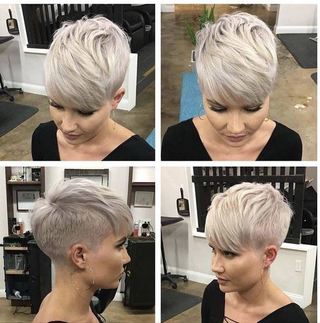 Fashion Corte Pixie com degradê