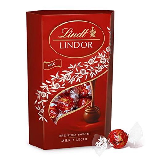 Lindt Lindor Bombones de Chocolate con Leche - Aprox. 26-27 bombones