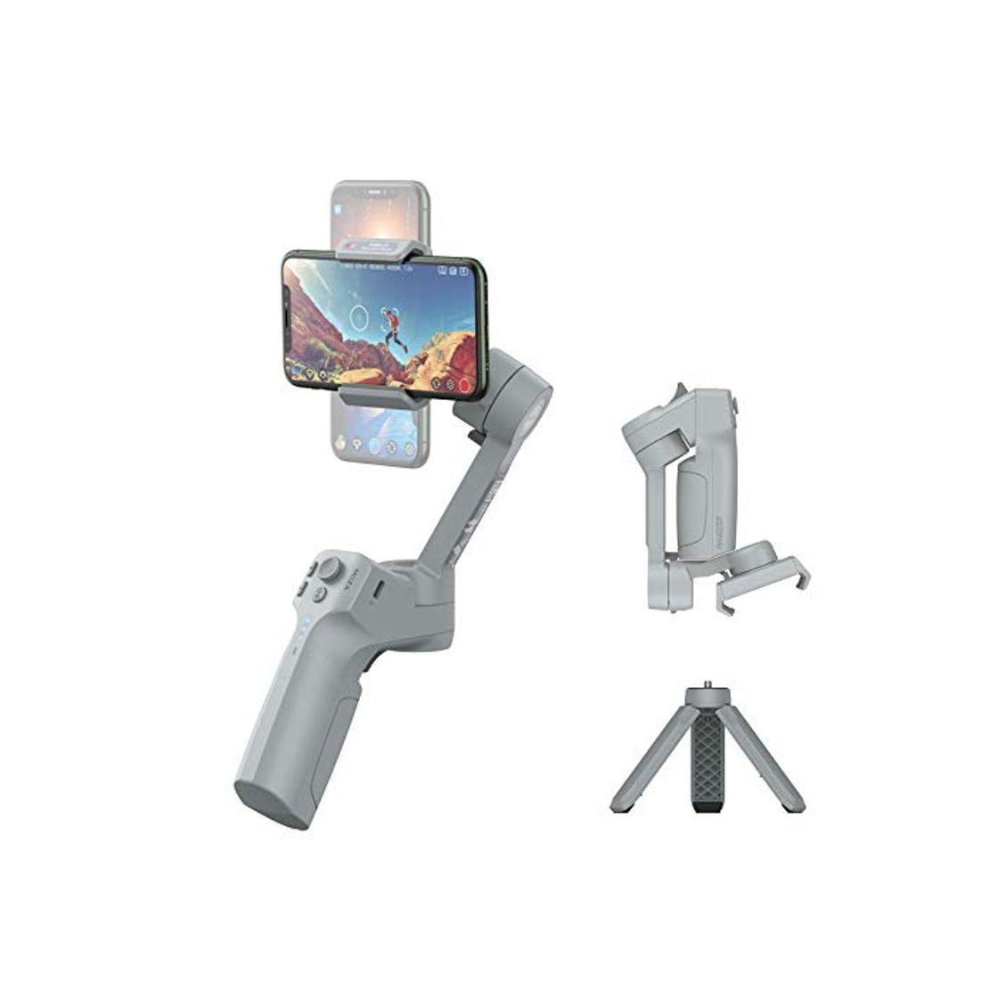 Moza Mini MX portátil y Plegable Smartphone cardán repleto de características con
