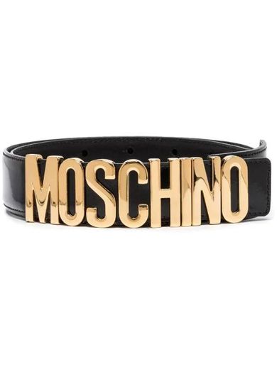 Moschino Cinto com Logotipo.