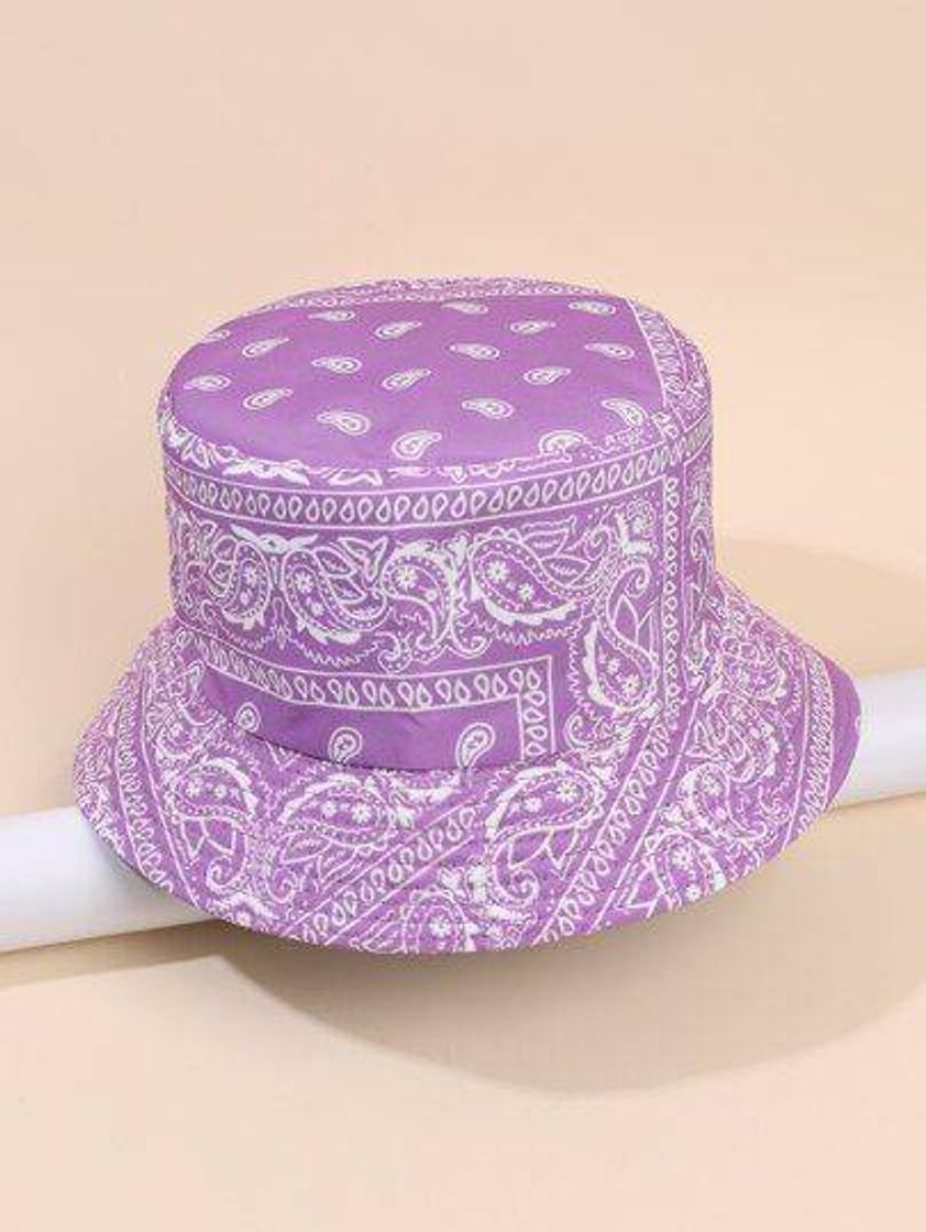 Moda Bandana Bucket Lilás 