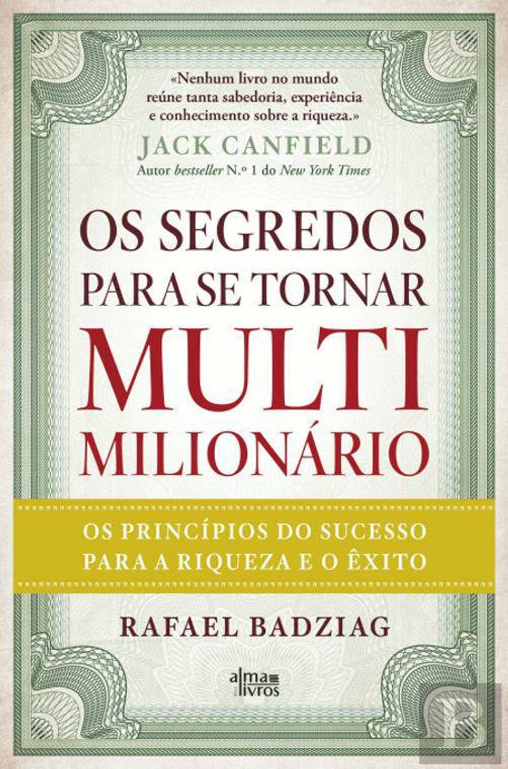 Libro Os Segredos para se Tornar Multimilionário, Rafael Badziag 