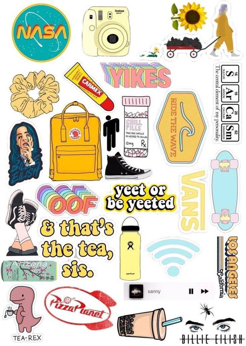 Fashion stickers