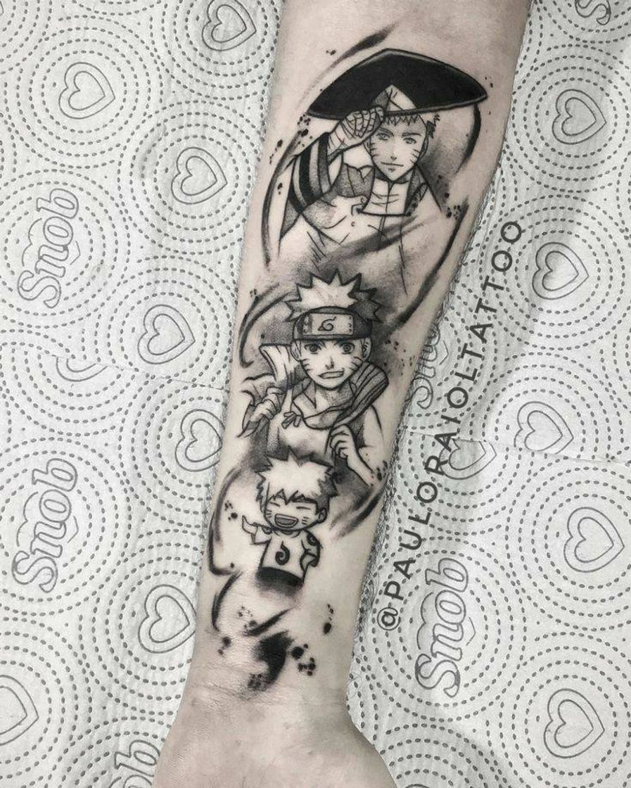 Fashion Tattoo de Naruto