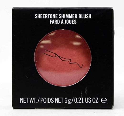 MAC Sheertone Shimmer Powder Blush Peachykeen for Women