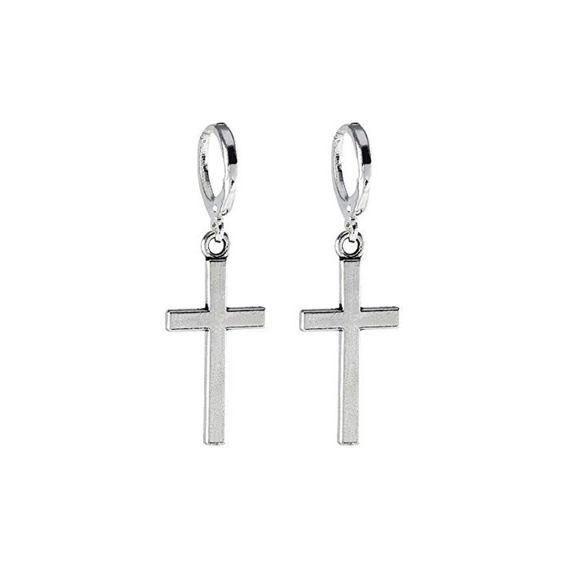 Fashion Oppal Juego de aretes Colgantes con Clip sin Perforaciones, Acero Inoxidable sin