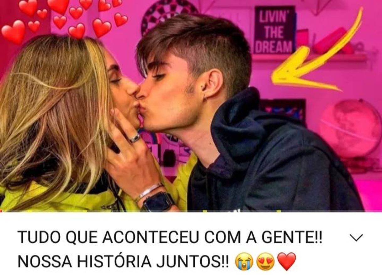 Moda História de amor da  Jully e do Rafael!! 😊❤