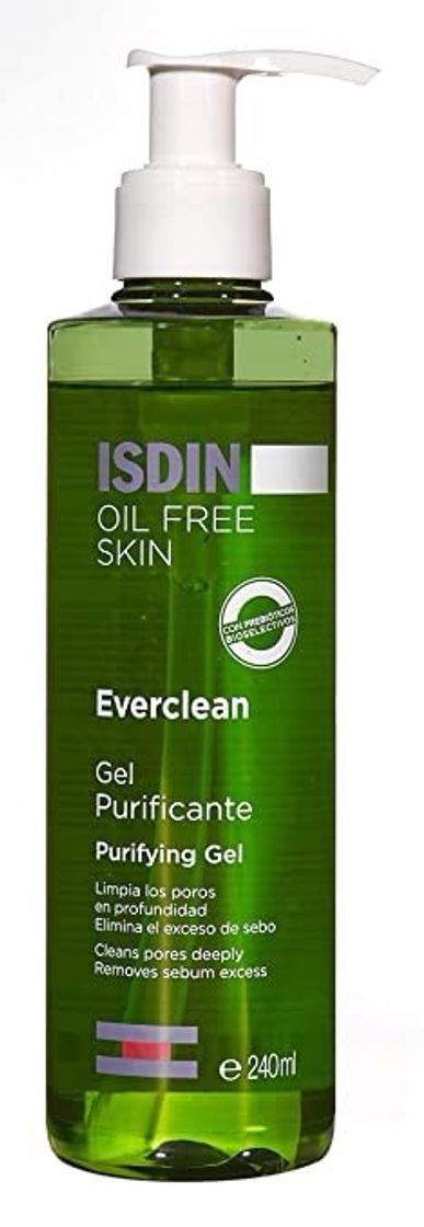 Moda ISDIN Everclean Oil Free Skin Gel limpiador Facial purificante ...