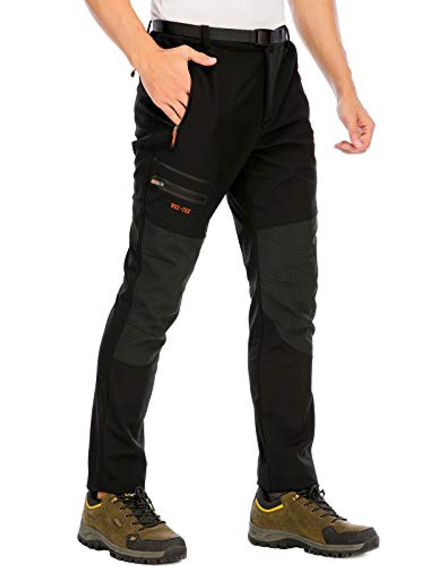 Fashion DAFENP Pantalones Trekking Hombre Impermeable Pantalones de Escalada Senderismo Alpinismo Invierno Polar