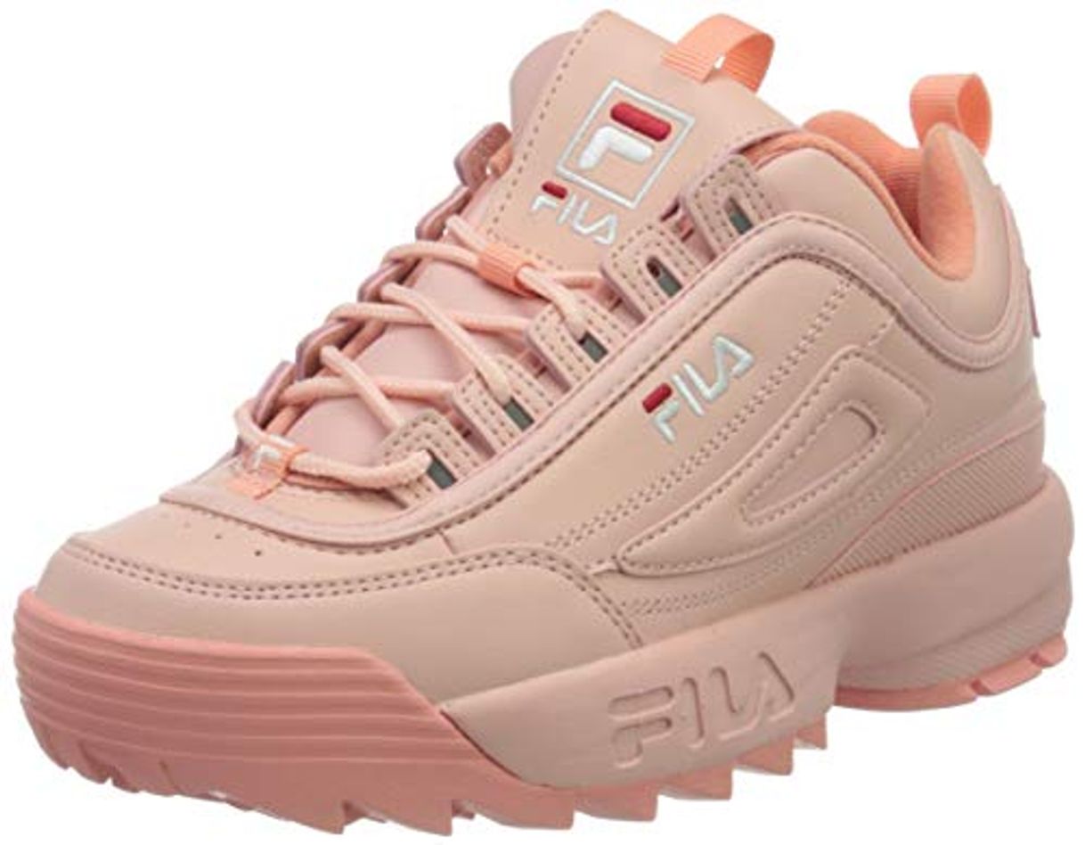 Moda Fila Disruptor Low wmn, Zapatillas Mujer, Rosa