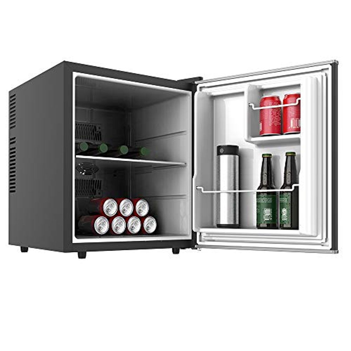 Product Cecotec mini bar GrandCooler 10000 Silent Black, de 46 L de capacidad,