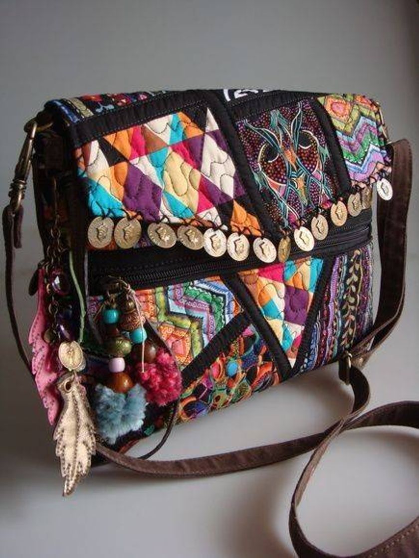 Moda GURU SHOP Bolso de Hombro, Bolso Hippie, Bolso Goa, Bolso de Hombro,