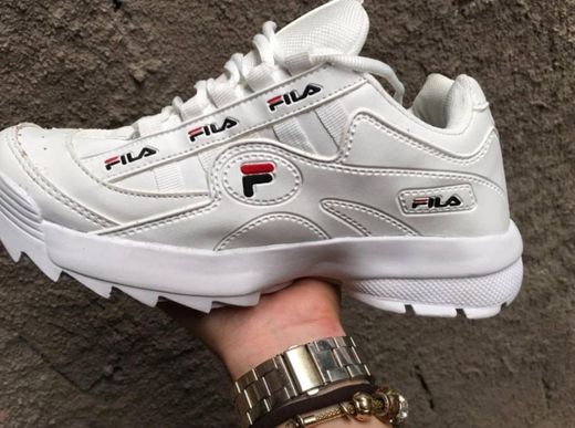 Fila Disruptor Low Wmn 1010302-1fg, Zapatillas para Mujer, Blanco